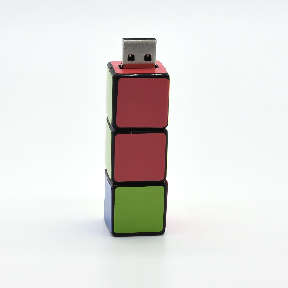 Toys usb flash drive 64GB 8GB 16GB 32GB 4GB pen drive Pendrive cube USB memory stick Usb disk rotation USB2.0