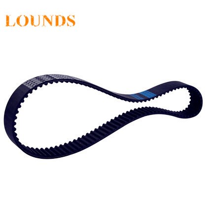HTD390-5M-15 teeth 78 width 15mm length 390mm HTD5M 390 5M 15 Arc teeth Industrial Rubber timing belt 5pcs/lot