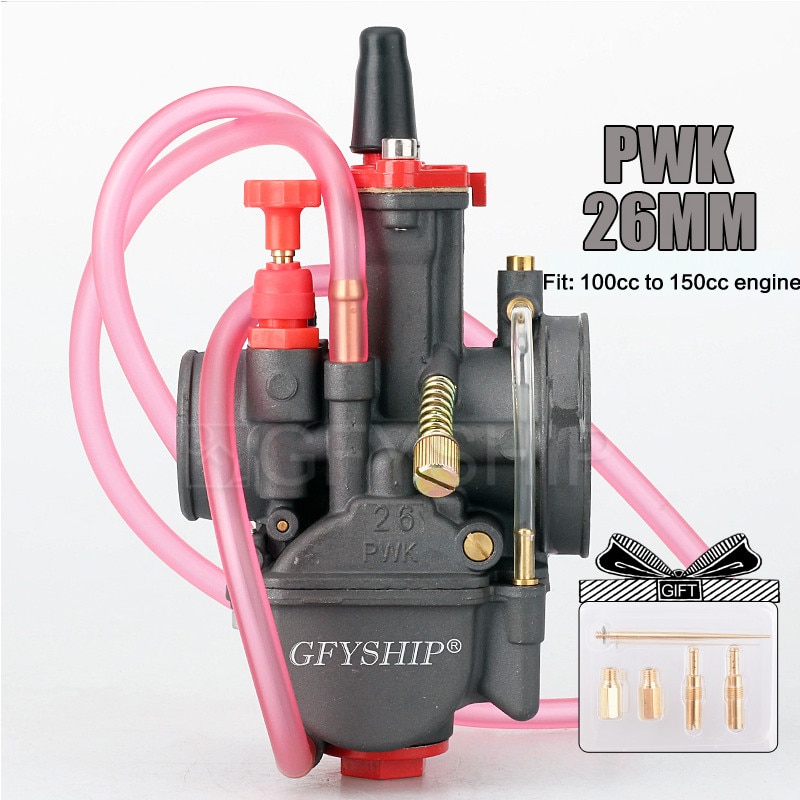 Carburateur universel pour Mikuni Dellorto Koso, à réaction puissante, 24/26/28/30/32/34MM, 250/350cc PWK