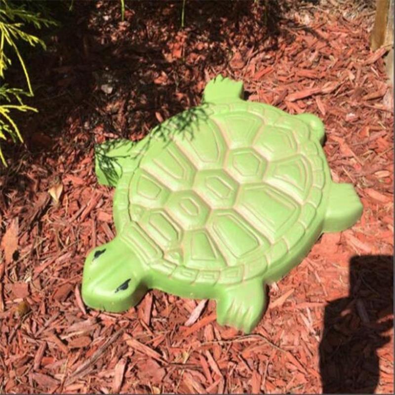 Manually Paving Cement Brick Molds Tortoise Shaped Path Maker Mold Garden Path Stone Molds Concrete Cement Mould