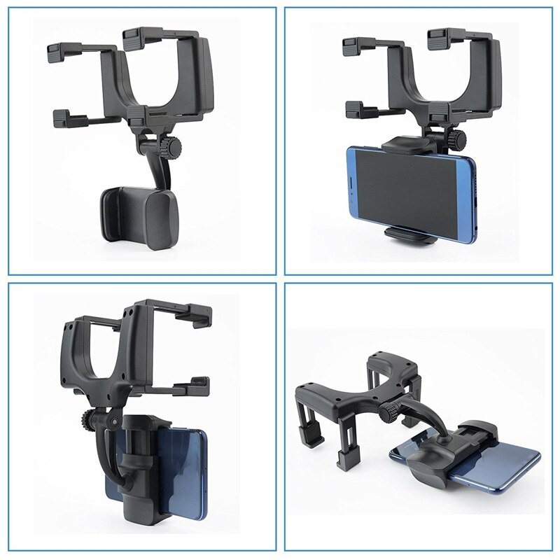 Mobiltelefon holder - holder til bilholder bil bakspejl lastbil auto beslag holder holder til iphone xs/x /11,  samsung galaxy, h