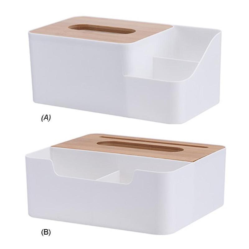 Multi-funktion Kunststoff Gewebe Kasten Telefon Regal Halfter Wasserdichte Bambus Holz Abdeckung Halfter für Heimat Sekretariat Auto Versorgung