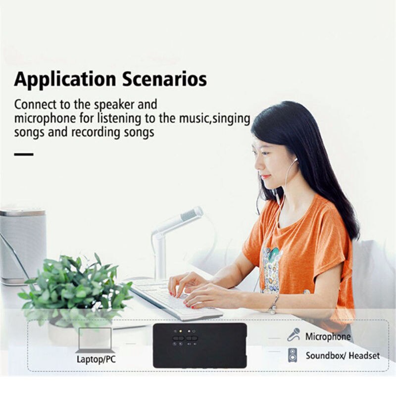 7.1 Sound Card Usb 2.0 Sound Card Cmi6206 Chipset Usb Usb o Device Class Spec1.0 And Usb Hid Class Spec 8 Channel Dac Output