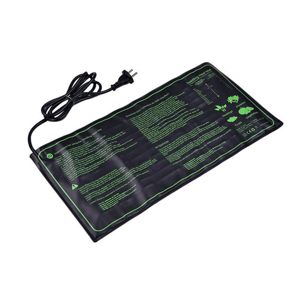 50*25cm Seedling Heating Mat Waterproof Plant Seed Germination Propagation Clone Starter Pad 110V/220V Garden Supplies