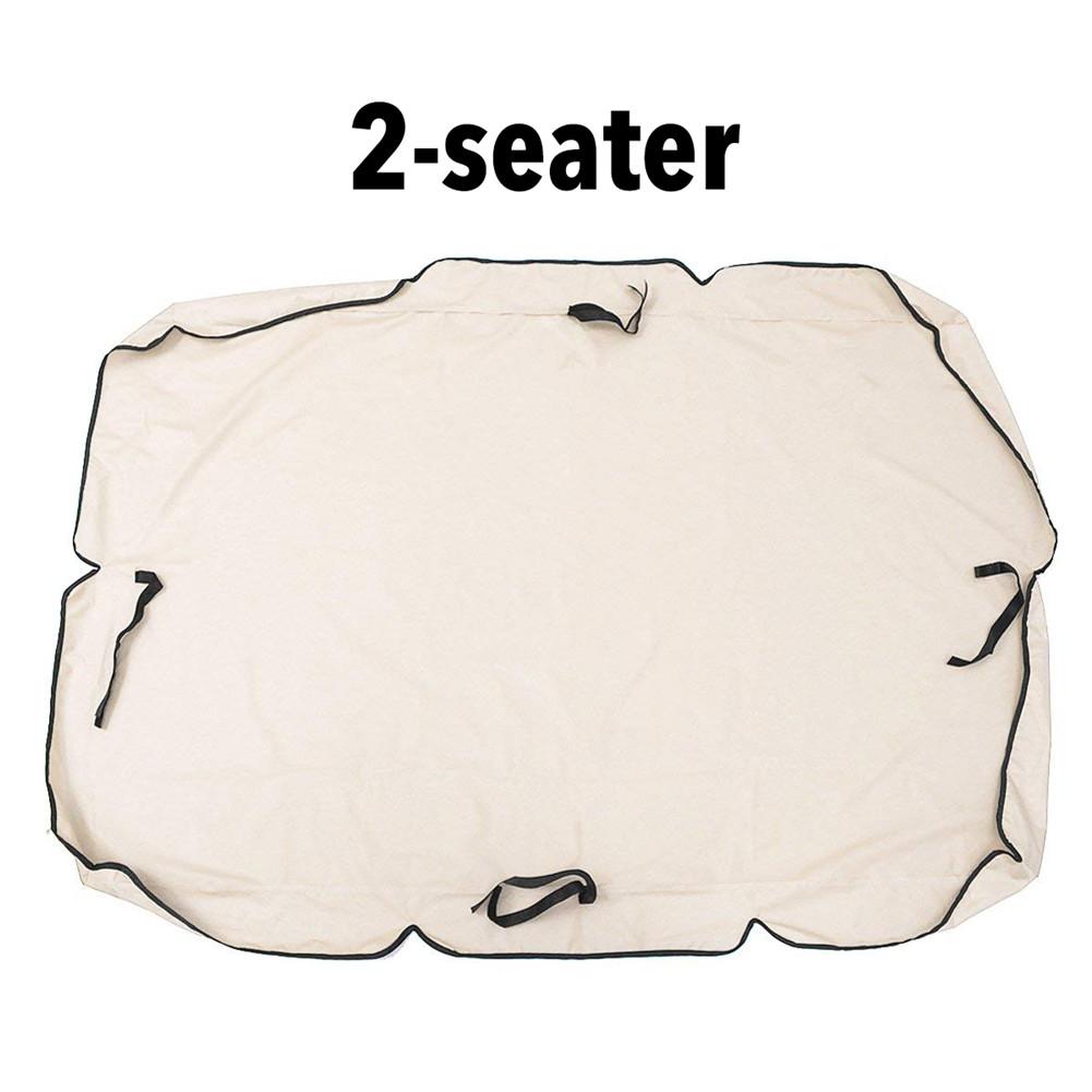 Garden Swing Replacement Canopy Waterproof Outdoor Patio Swing Canopy UV Blocking Sunshade For Outdoor: 3