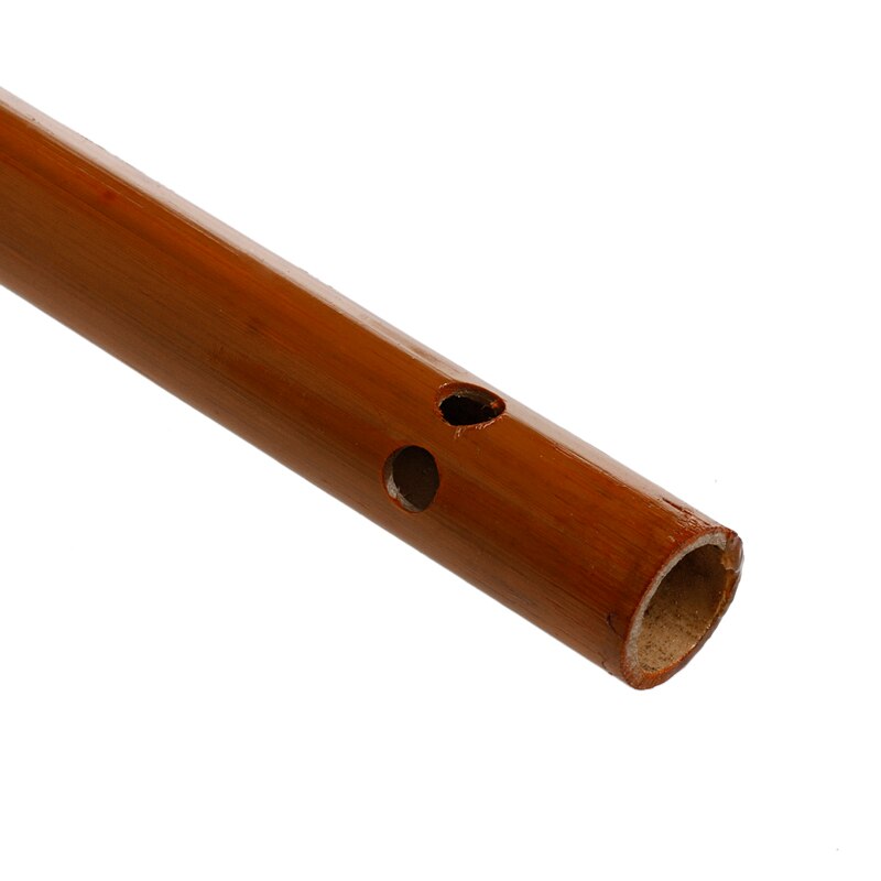 Traditional 6 Hole Bamboo Flute Clarinet Student Musical Instrument Wood Color