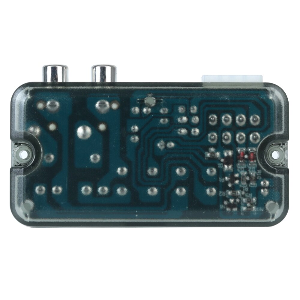 High To Low Auto Car Audio Converter Adjustable Frequency Line 12V Universal RCA Line RCA Stereo Speaker Level Converter Adapter