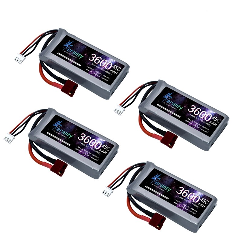 Batteria Lipo ad alta potenza per auto RC 7.4V 3600mAh Max 60C per Wltoys 12428 12423 RC aggiornamento auto parte 2s 7.4v batteria per feiyue 03 Q39: CAMEL