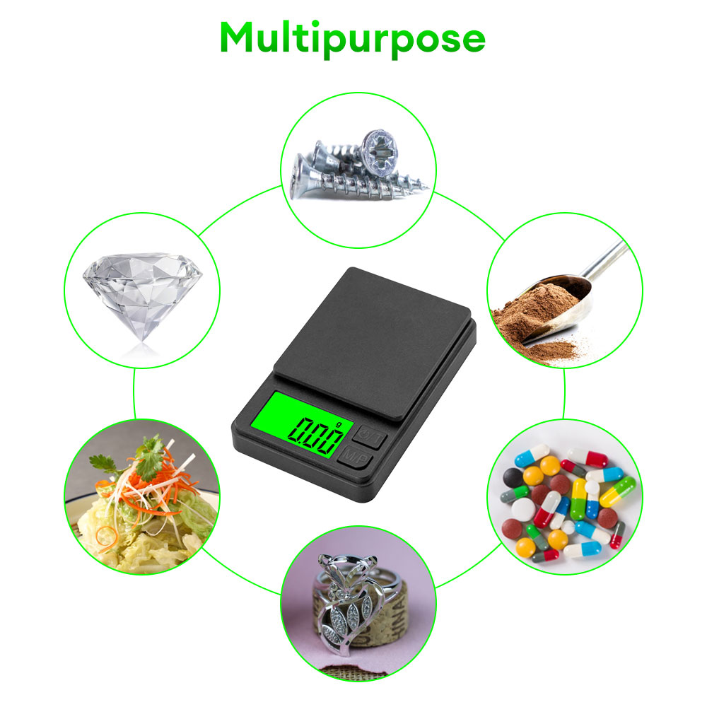 500G X 0.01G Hoge Precisie Digitale Weegschaal Voor Goud Sterling Zilveren Sieraden Weegschalen Balans Gram Elektronische Weegschalen Batterij Aangedreven