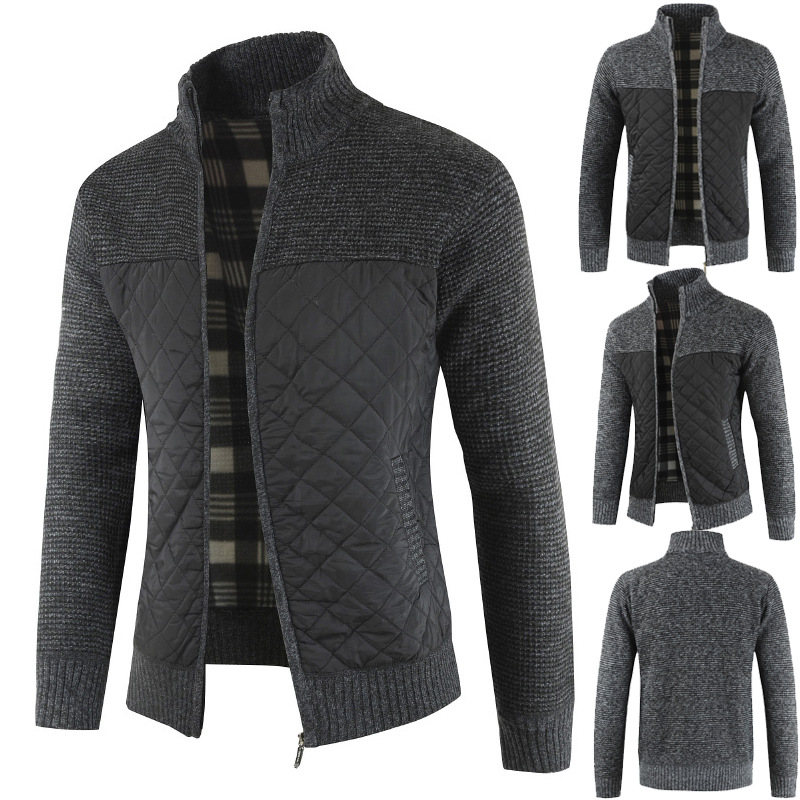 Herentruien herfst winter warme gebreide truien jassen vesten herenkleding casual breigoed