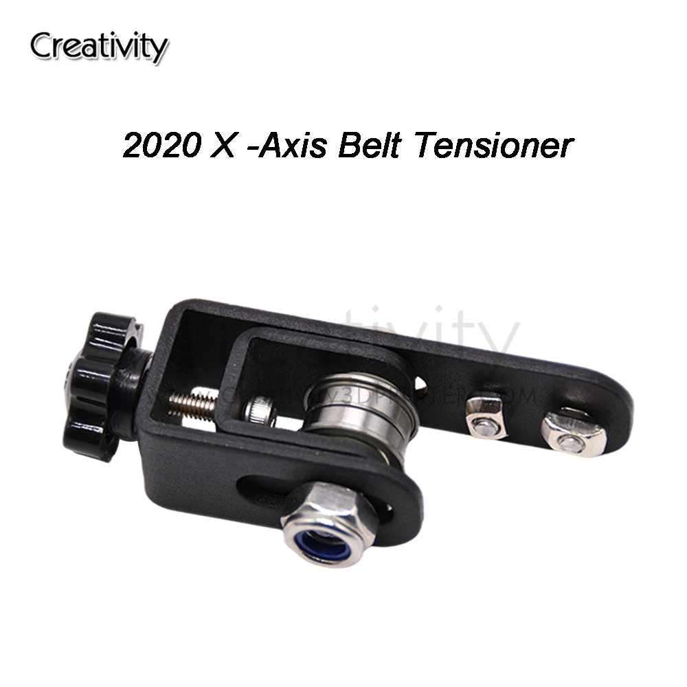 Synchronous Belt Stretch Straighten Tensioner X axis V-Slot profile 2040 4040 Y Axis For Ender 3 /V2/CR-10/10S 3d Printer: green