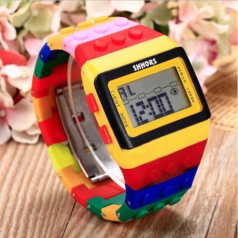 Sport Horloges Unisex Kleurrijke Digitale Horloge Horloge Relogio Masculino Digitale Horloges