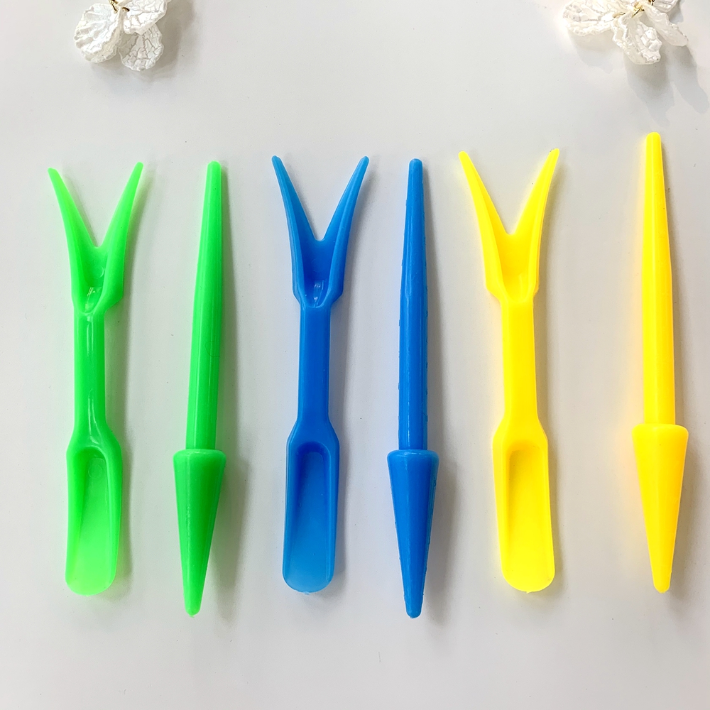 Seedling Transplanting Device Set Fairy Garden Accessory Succulent Plant Sapling Puller Cactus Pot Hole Puncher Moving Tools