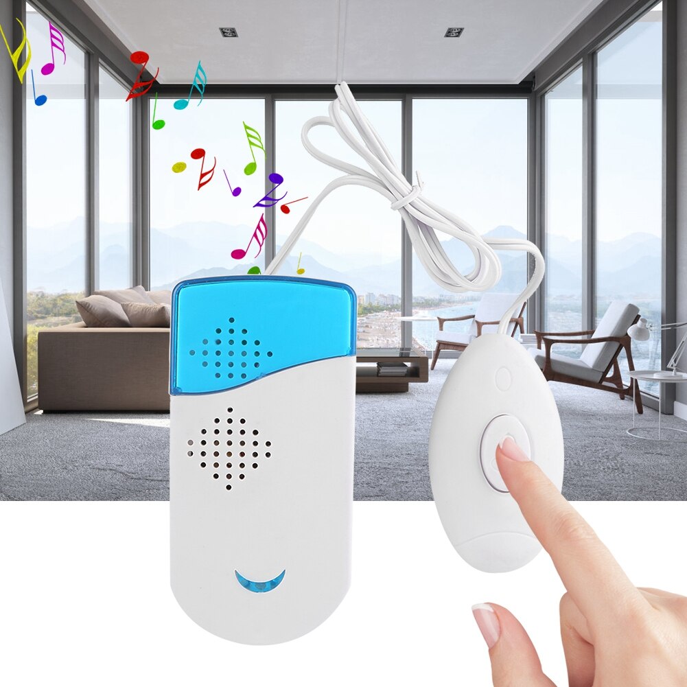 Anti-Interference Chime Wall Mounted Doorbell Home Door Ring Bell Security Access Control System​​ Wired Doorbells