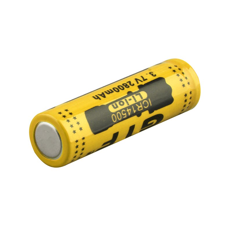 3.7v 2800 mah 14500 akku litiumioni ladattava akku led taskulamppu kannettavat laitteet työkalut valaistus työkalut akku