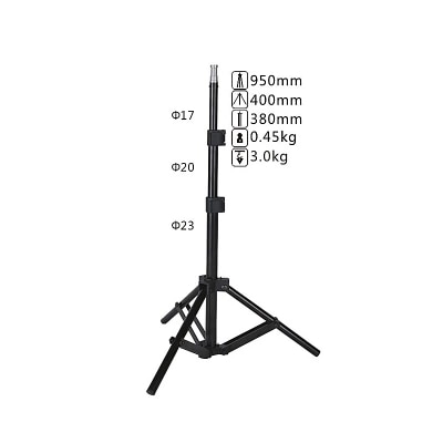 Mini Led Light Stand Statief Met 1/4 Schroef Head Voor Photo Studio Softbox Video Flash Paraplu Reflector Verlichting