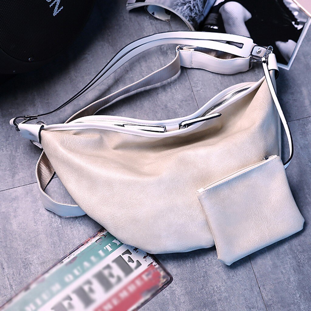 Frauen Große Kapazität Leder Eimer murmeln Tasche Schulter Handtasche Taille gürtel brust поясная сумка сумка на пояс сумка поясная