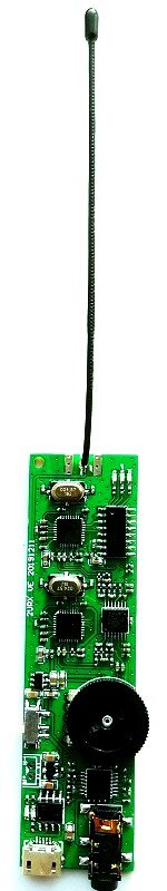 Uhf Stereo Draadloze Audio Transceiver Module Audio Zender Draadloze Speaker Module Muziekinstrumenten Diy Artefact