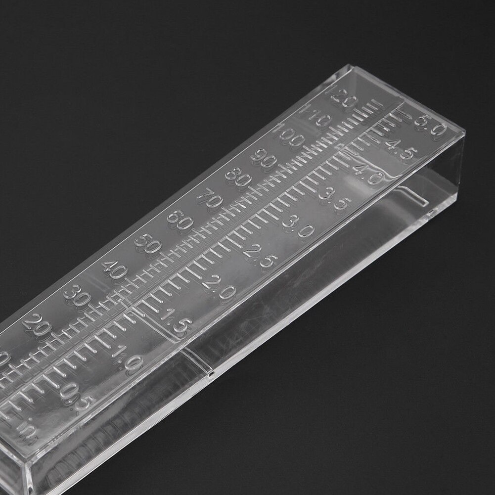 Plastic Rain Gauge Ground Rain Water Meter Rain Measuring Device Cup With Double Scale For Garden Lawn Outdoor Transparent