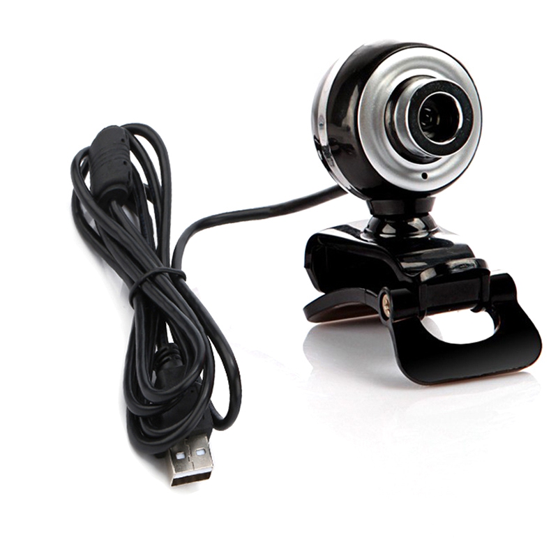 HD USB Web Cameras with MIC for Computer Clip-On Webcam Auto Focus Built-In Microphone Video Call Computer Webcams