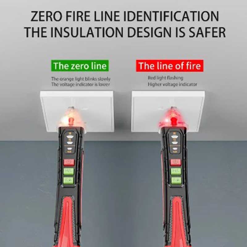 Elektrische pen Hoge precisie geïnduceerde elektrische tester Pen Electroprobe Schroevendraaier Sonde Lichtspanningstester Detector Testpen