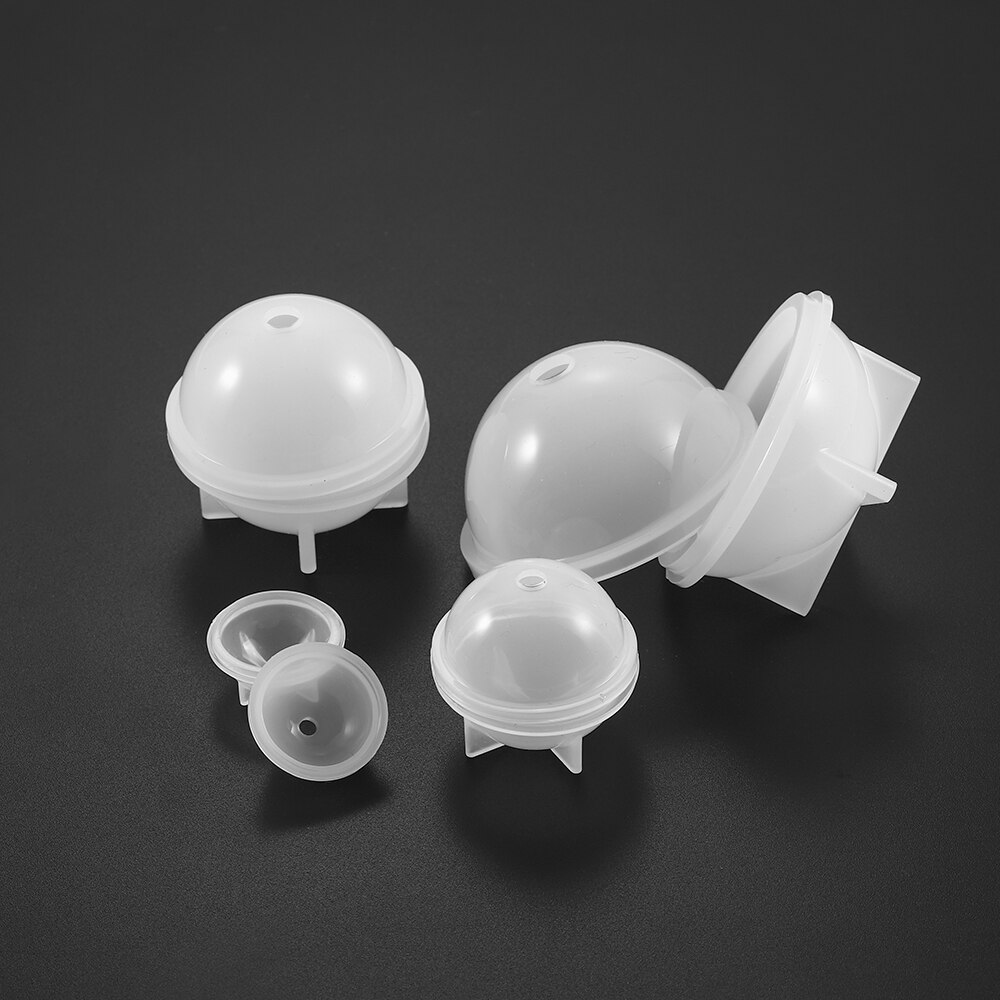 1 stück kristall-epoxidkugel-planeten-silikonform, transparente silikonform, bastelform aus epoxidharz für die schmuckherstellung.