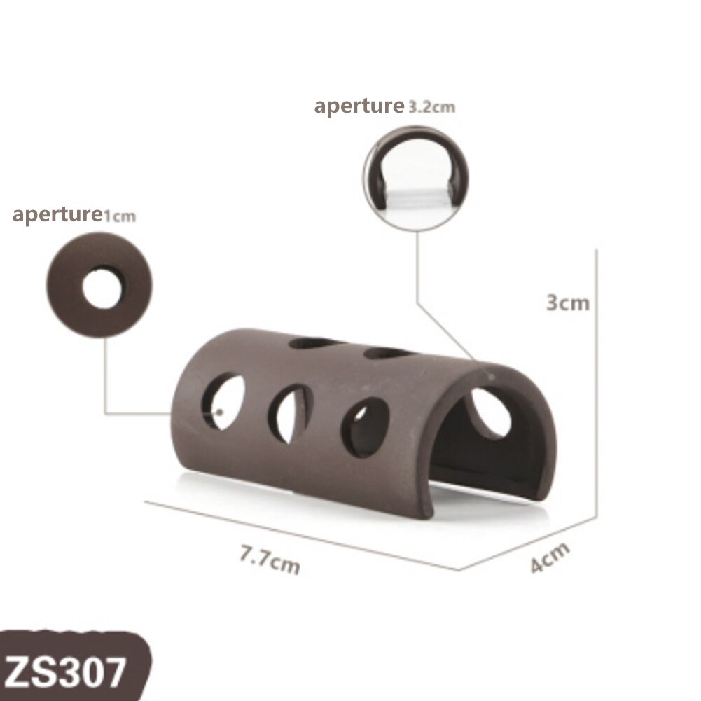 Pottery Shrimp House Scorpion Fish Shrimp for Dodge House Canister Simulation Stone Aquarium Fish Tank Decoration Decor