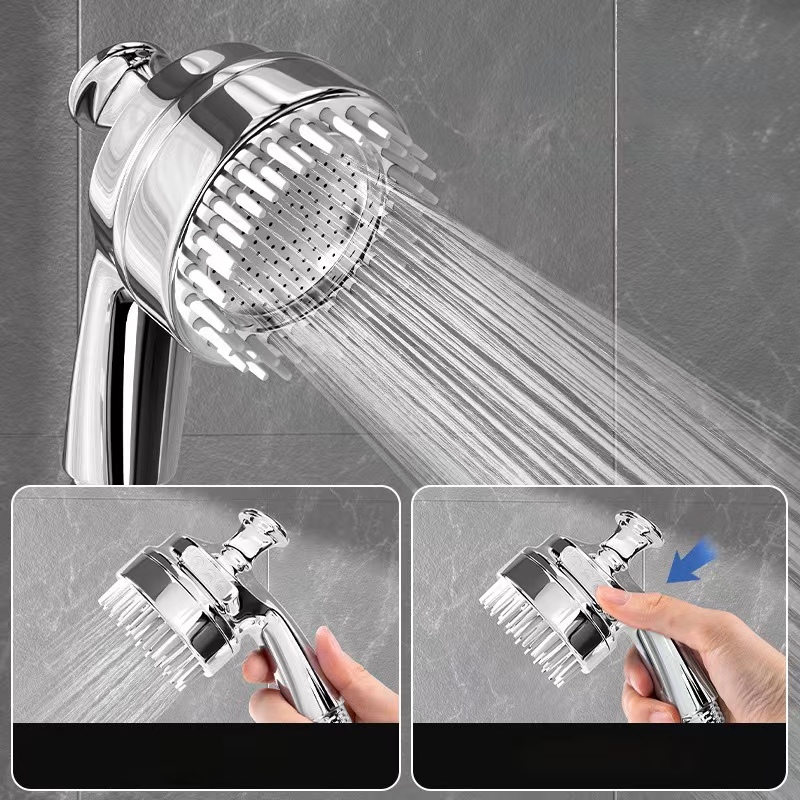 Huisdier Douchekop Badborstel Honden Katten Douchekam Huisdier Wassen Supply Accessoires Sprinkler Dier Honden Wassen Massage Douche