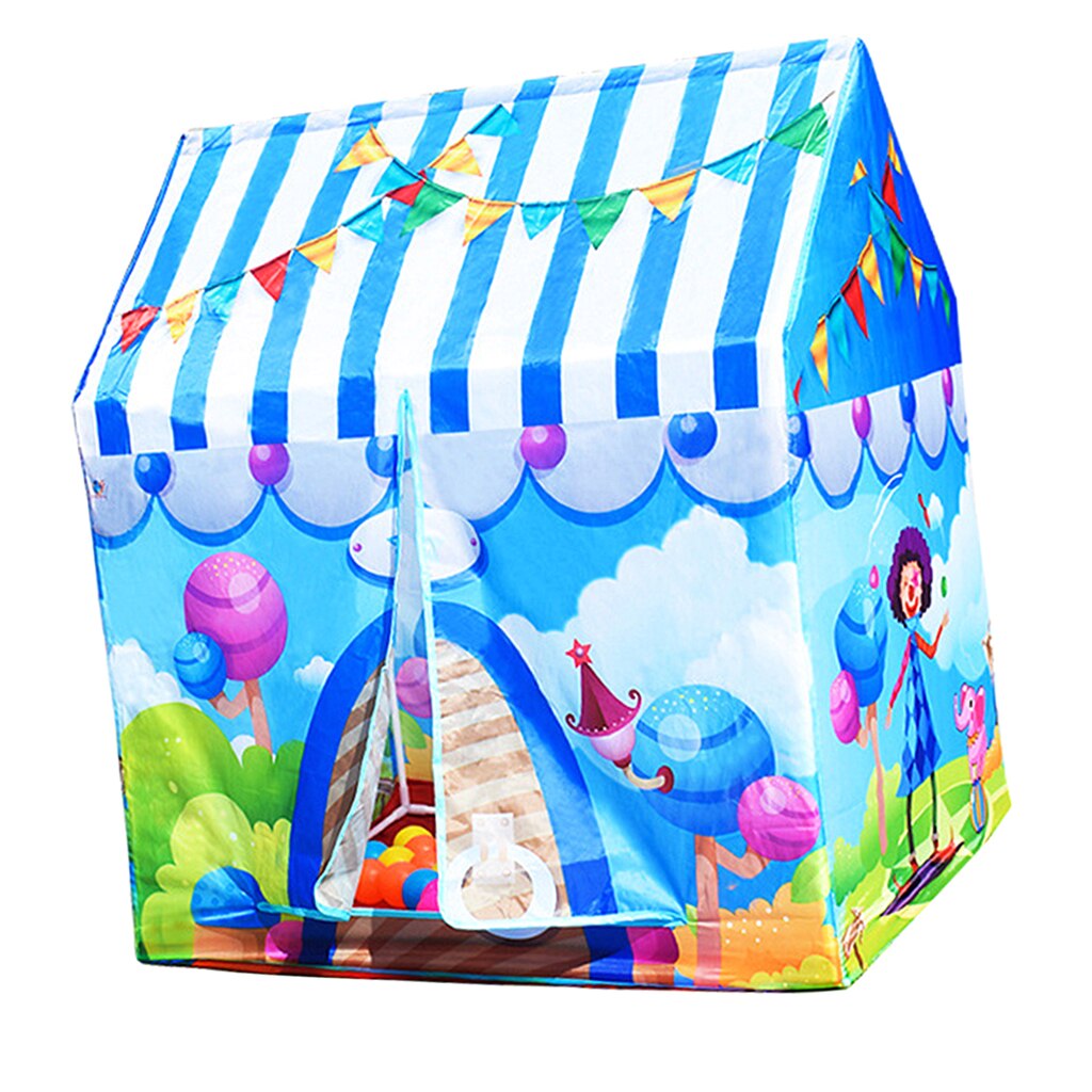 Pieghevole Circo troupe A Tema Tenda Casetta per Bambini Al Coperto Giochi tutto'aperto, 36.6 ''L x 28''W x 40''