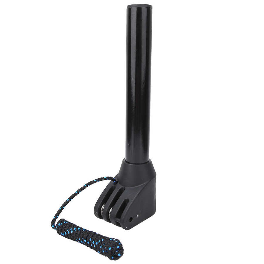 Práctico duradero Windsurf extensión Rod Base montaje adaptador con cuerda para mástil RDM.