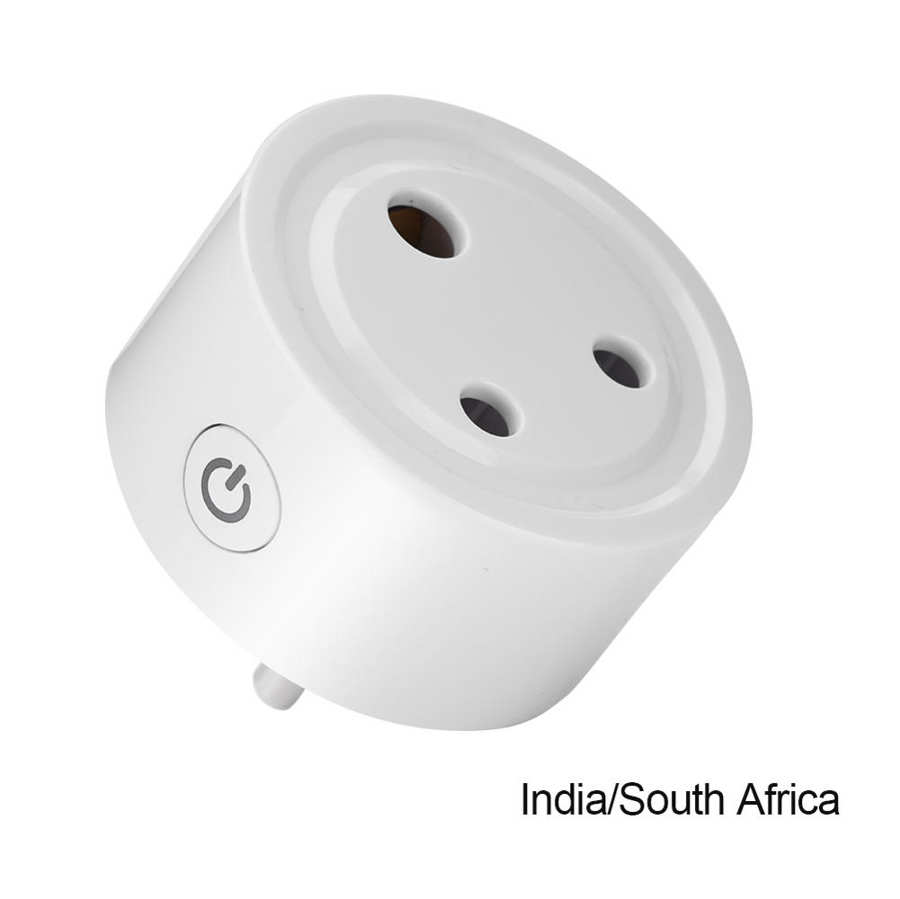 Smart WiFi Remote Power Wireless Timing Switch Socket India/South Africa Plug