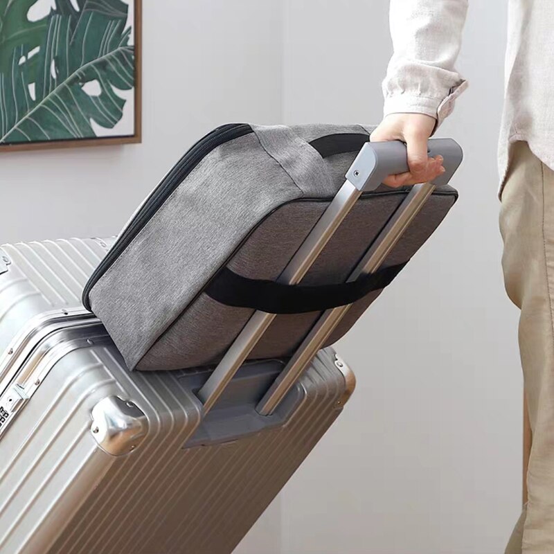 Portable Large Capacity Document Bag Password Lock File Folder Ticket Bag for Home Travel Organizer Storage Supplies Duffle Bag