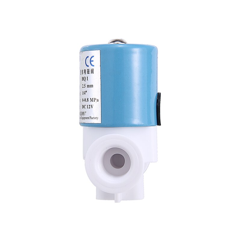 Electrovanne Miniature Mayitr, plastique normalement fermé 2 voies 12V DC 0-120PSI 0-0.8MPa G1/4 &quot;HQV1