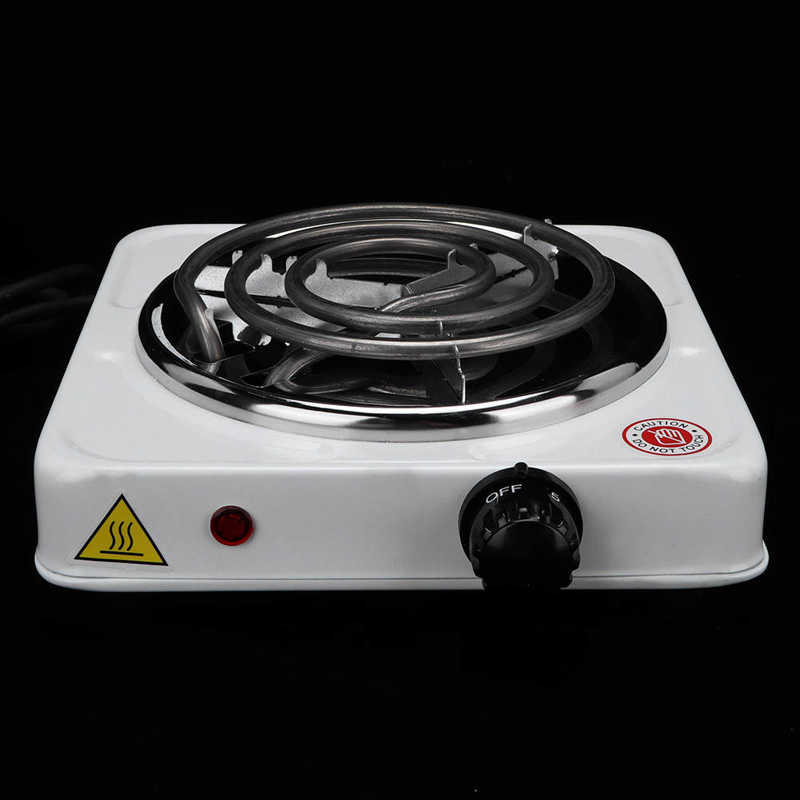 100W Mini Electric Heater Stove Cooker Plate Milk Water Coffee Heating Furnace Kitchen Appliance