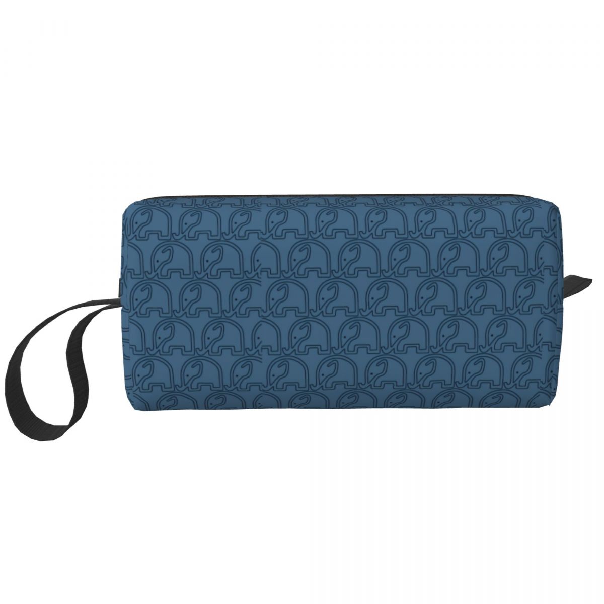 Custom Cute Print Green Dog Show Travel Toiletry Bag Orla Kiely Cosmetic Makeup Organizer Beauty Storage Bags Dopp Kit Case Box: Ivory