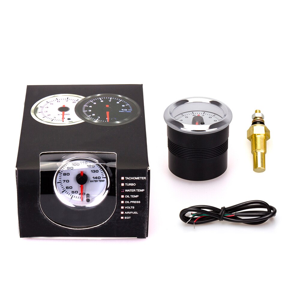 52MM 3-in-1 Voltmeter Watertemperatuurmeter Olietemperatuurmeter Kit Voltmeter of Olietemperatuurmeter kopen vanaf een prijs van 32