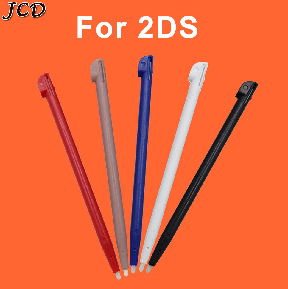 JCD Stylus-Bolígrafo de plástico para consola de juegos, conjunto de bolígrafo de pantalla táctil para Nintendo 3DS 2DS LL XL para 3DS XL NDSi, accesorios para consola de juegos: For 2DS