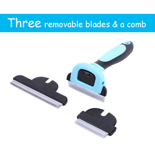 Cepillo quitapelos para perros y gatos, herramientas de 3 in , cortapelos desmontables, 1 para gatos, furmins