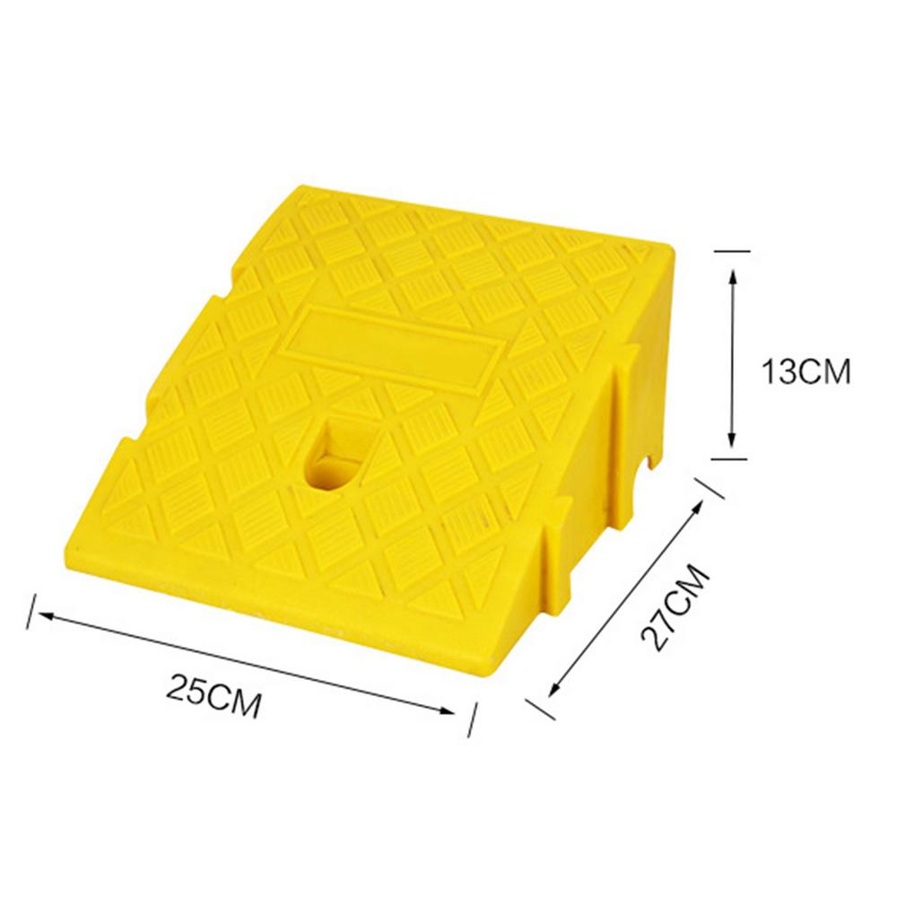 Auto Voertuig Curbside Oprit Oprit Oprit Pvc Drempel Brug Spoor Stoeprand Oprit Gadgets Voor Laaddok Garage Stoep Truck Benodigdheden: Goud