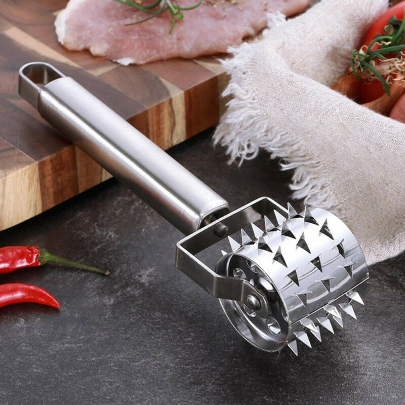 Outil de cuisine maillet à viande en acier | Outil de cuisine en acier inoxydable, attendreur Steak boeuf poulet marteau