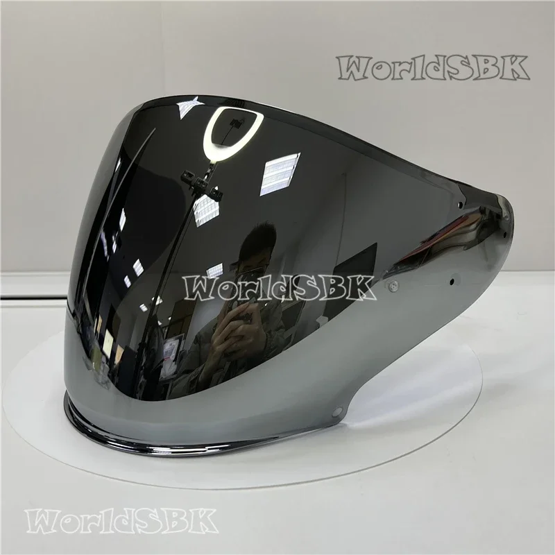 Helmvizier voor SHOEI J-Cruise 1 J-Cruise 2 J-Force 4 CJ-2 Motorhelm Lens Open gelaatsscherm Viseria Capacete Moto Glasse: Zilver