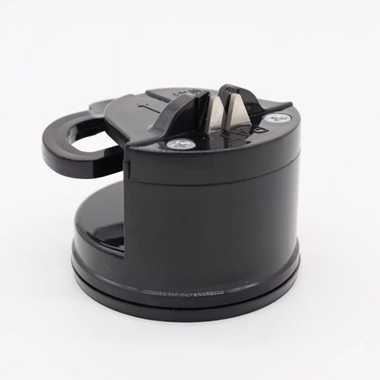 Knife Sharpener Sharpening Tool Easy And Safe To Sharpens Kitchen Chef Knives Damascus Knives Sharpener Suction: Black