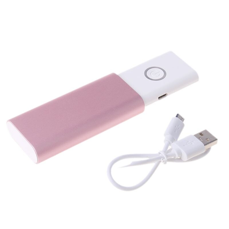 Draagbare, handzame led uv-ontsmettingslamp met intrekbare kiemdodende desinfectielamp voor thuis, kantoor, hotel en reizen