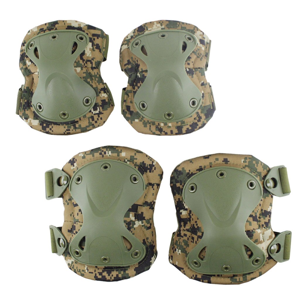 Adjustable Knee Pads & Elbow Pads Air Cushion Outdoor Roller Skating Protective Kit