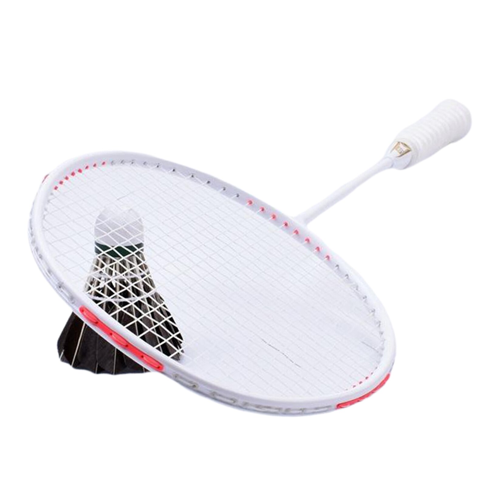 Badminton Racquet Ultralight Carbon Fiber Racket Black