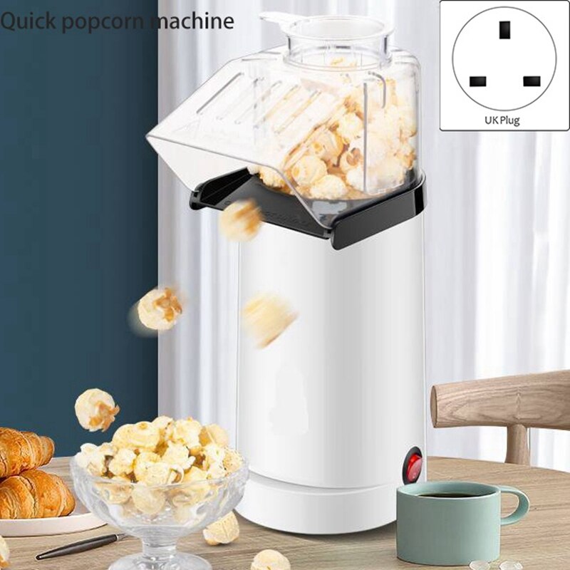 Popcorn Machine,Removable Air Popcorn Popper Maker for Kid Adult Home No Oil,Popping Delicious Healthy Snack