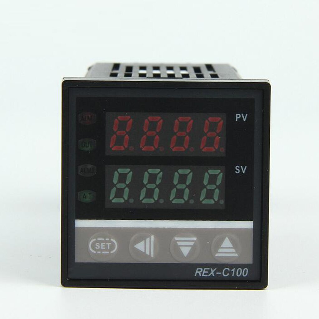 F/C PID Temperature Controller, Dual Display Digital Programmable Temperature Control REX-C100