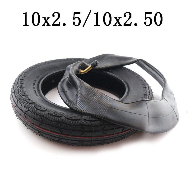 Pneu de 10x3.0, 10x2.50, 10x25, 10x2.125, 10x2, 10x, chambre à air pour Scooter électrique