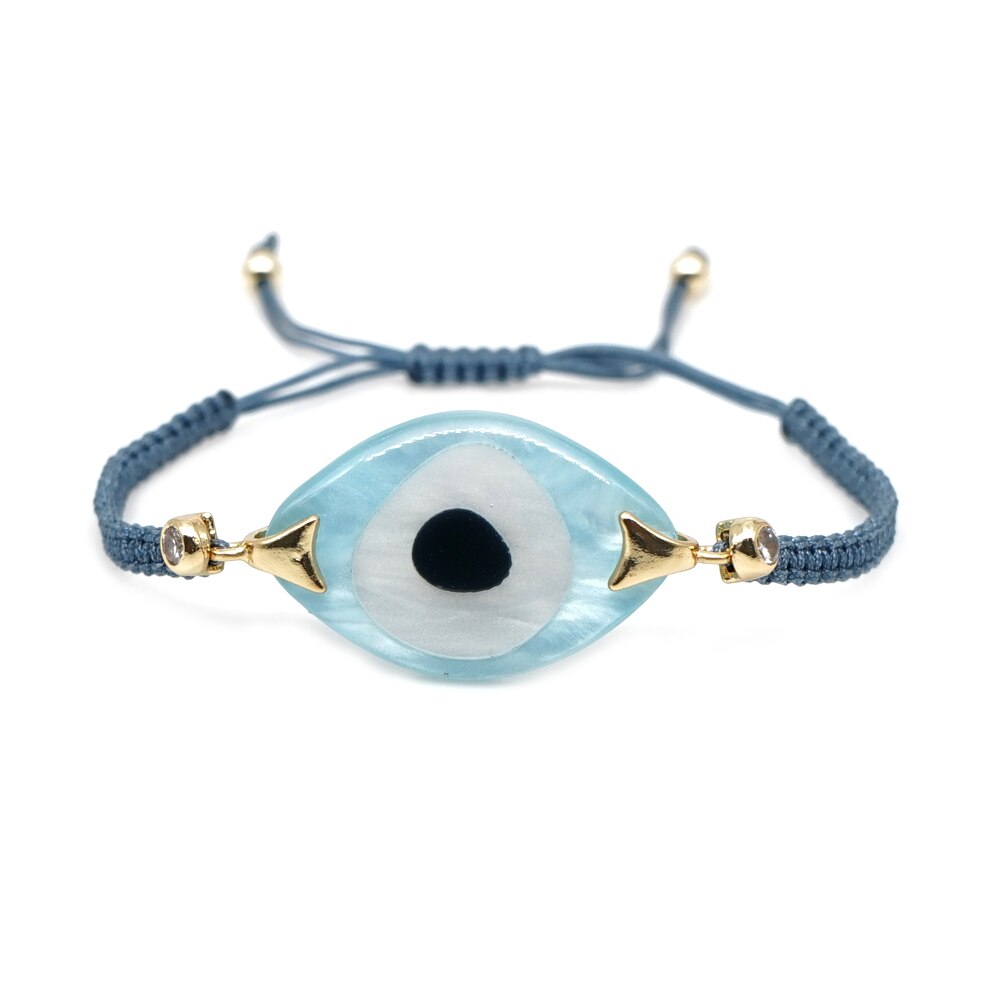 Go2 boho ins turkse boze oog armband voor vrouwen sieraden gevlochten vriendschapsarmbanden geweven pulseras sieraden: B-b190055c