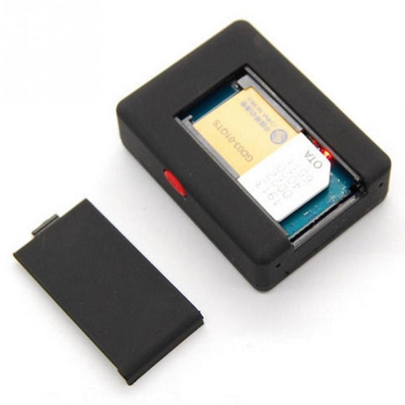 Søt svart mini global locator ekte sporingsenhet  #0528 ganger bil barn kjæledyr tracker gsm/gprs/gps